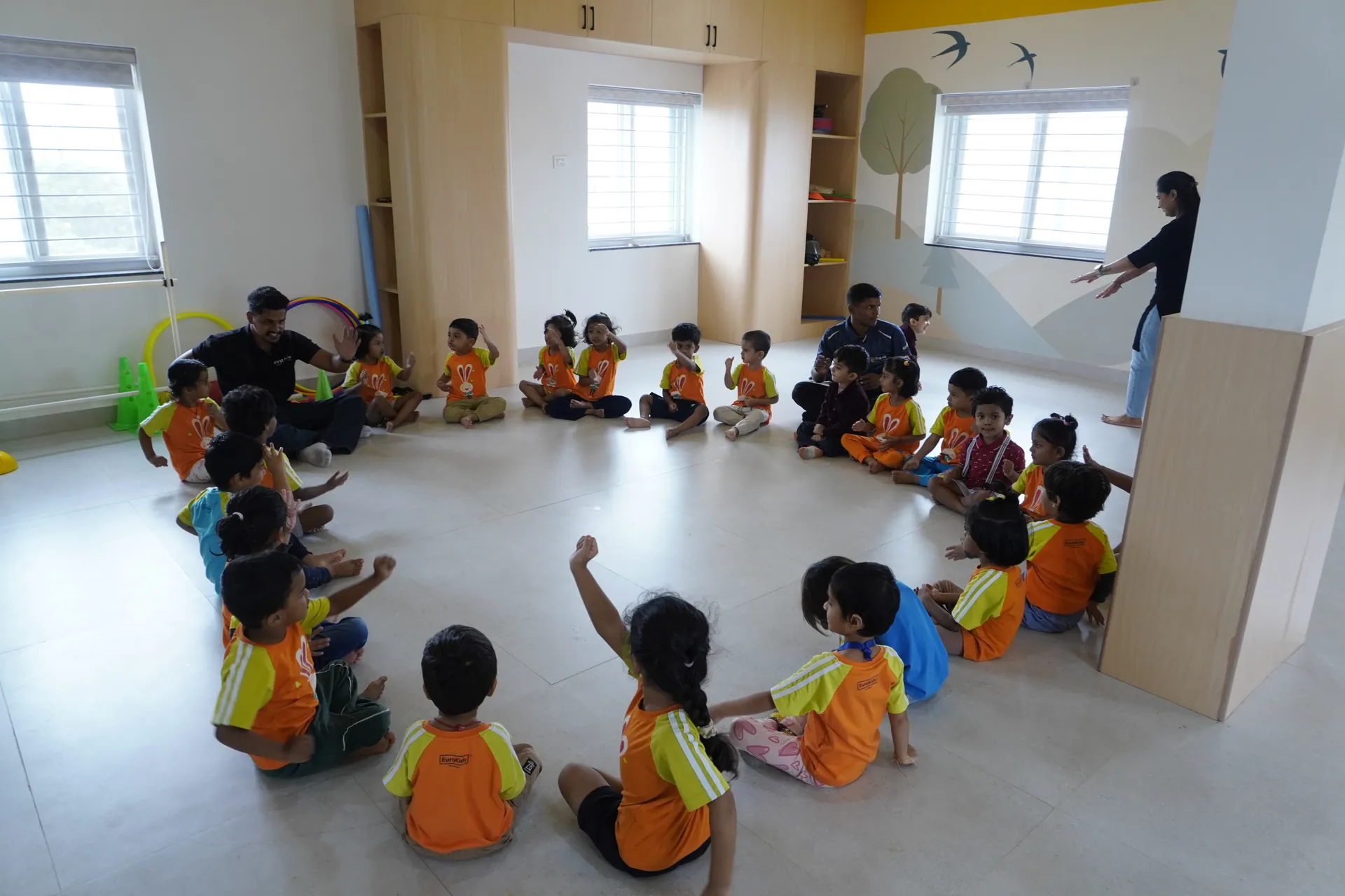 Kindergarten Circle Movement Drill
