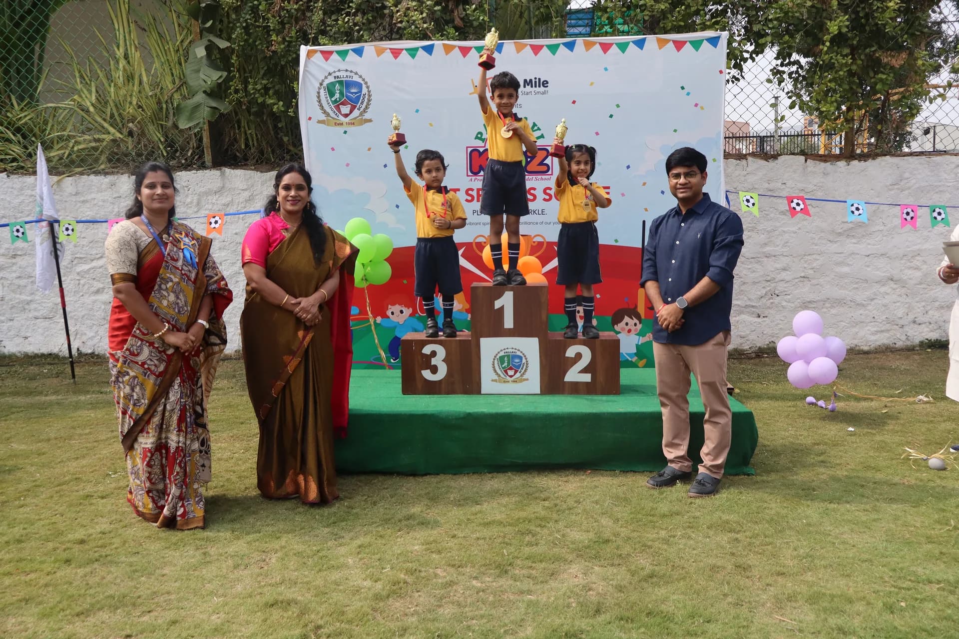 First Mile Trophy & Medal Ceremony